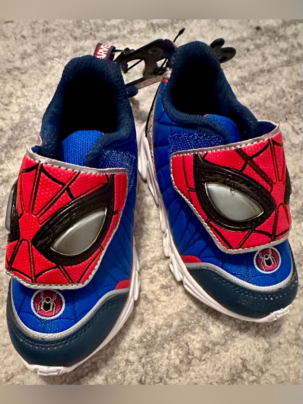 Marvel Spider-Man Blue and Red Kids Sneakers